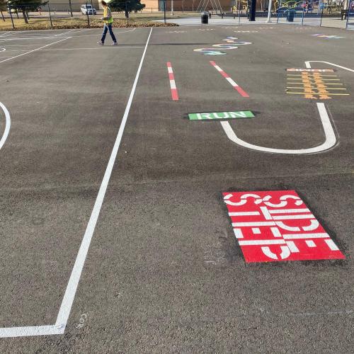  | Playground games painted in Edmonton | Line Painting and Pavement Marking in Edmonton Area 